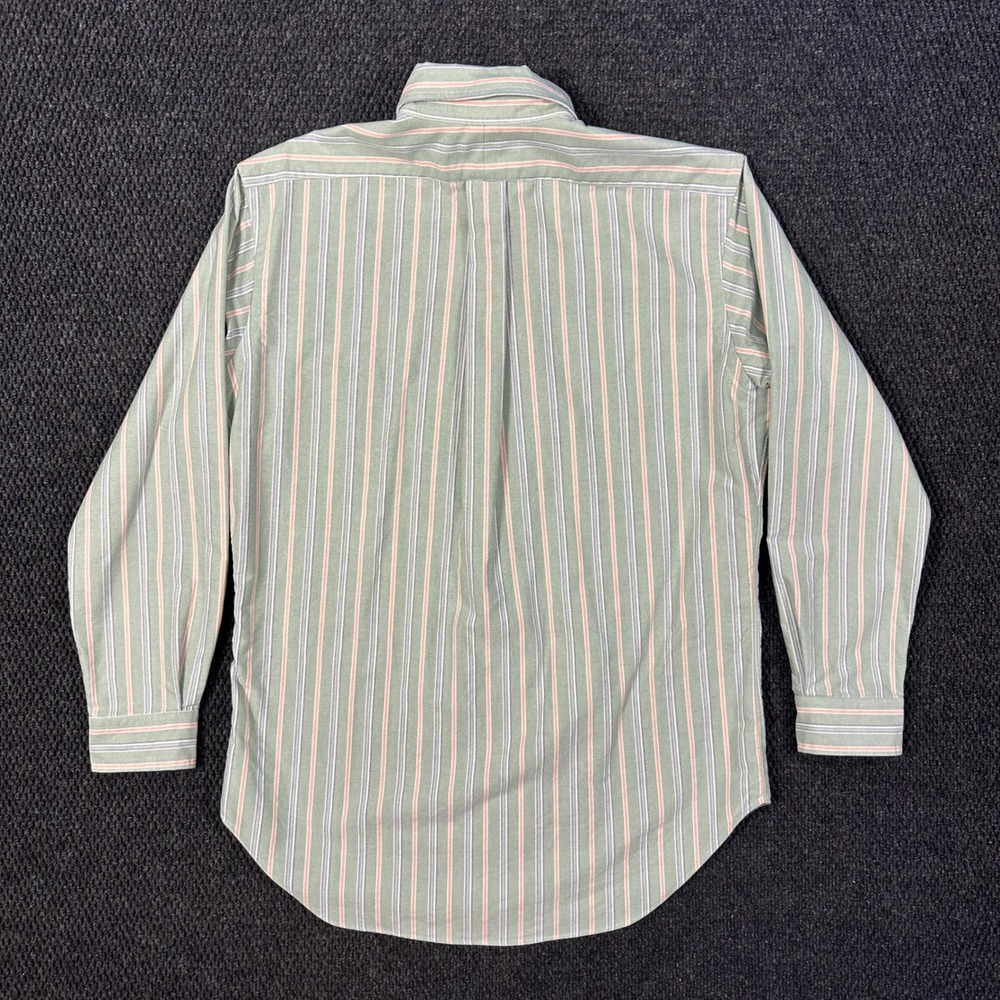 Vintage Polo Ralph Lauren Oxford Dress Shirt Mens 15.5 32/33 Classic Fit Striped - Picture 6 of 12